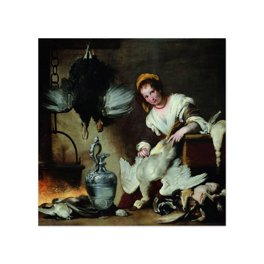 Bernardo Strozzi - The Cook - Compact / Full Bleed / No Frame