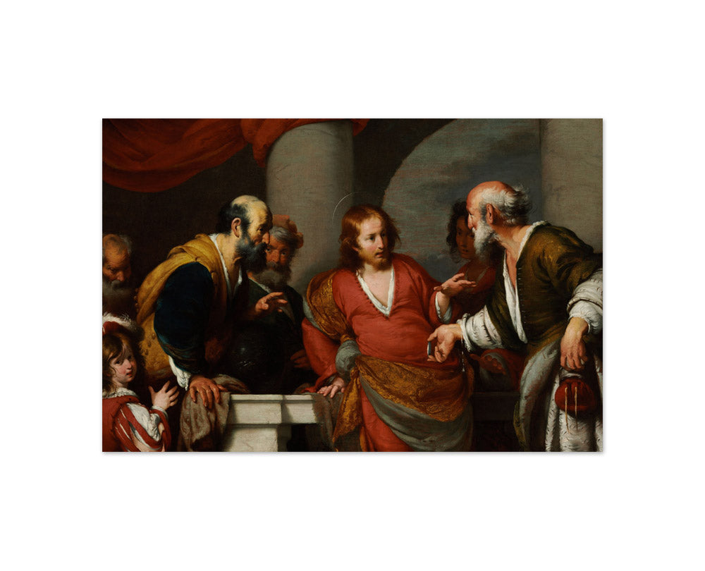 Bernardo Strozzi - The Tribute Money - Compact / Full Bleed / No Frame