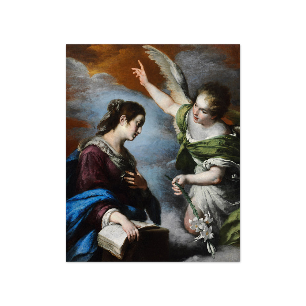 Bernardo Strozzi - The Annunciation - Compact / Full Bleed / No Frame