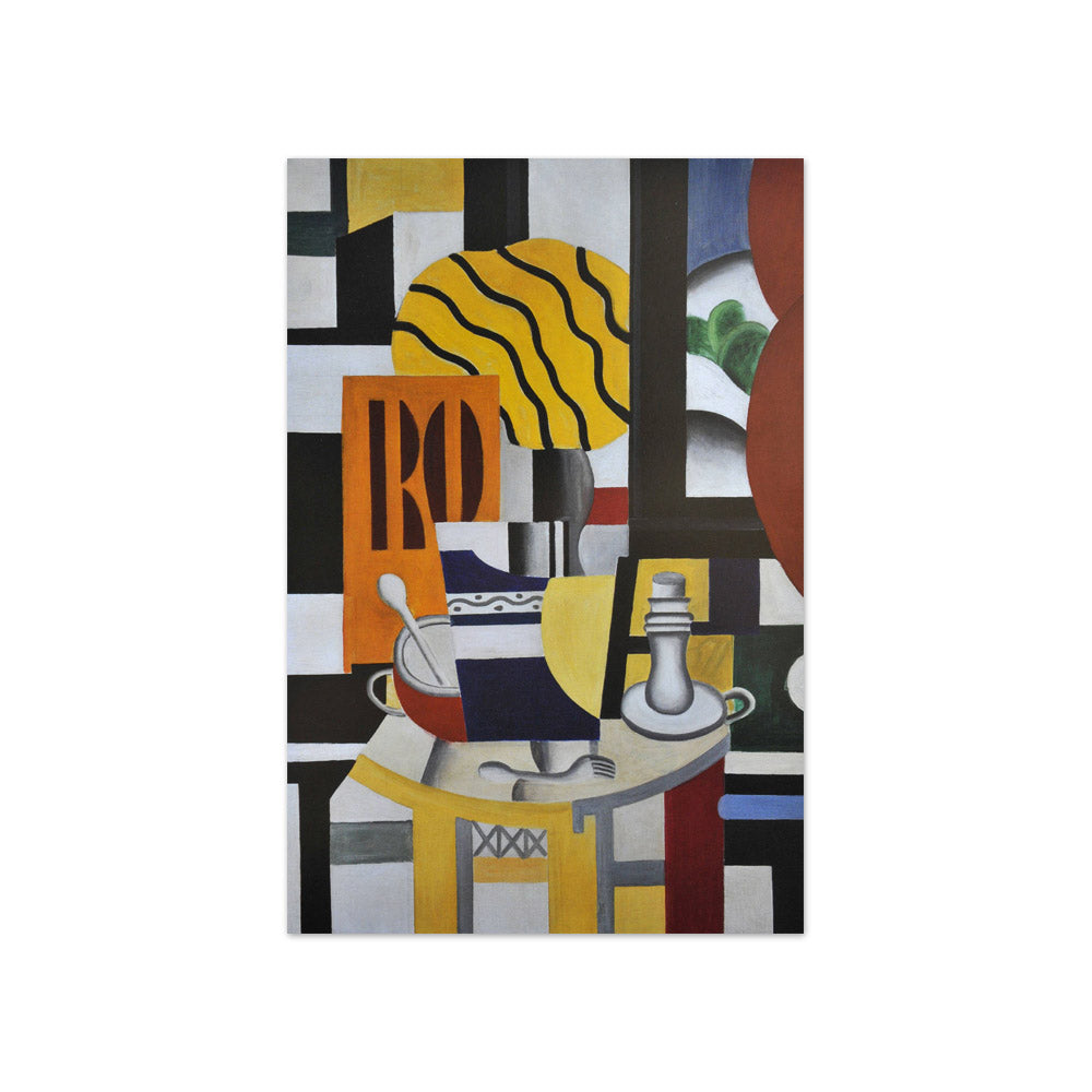 Fernand Léger - Still Life with Candlestick - Compact / Full Bleed / No Frame