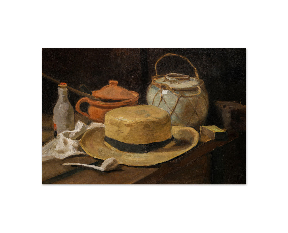 Vincent van Gogh - Still Life with Yellow Straw Hat - Compact / Full Bleed / No Frame