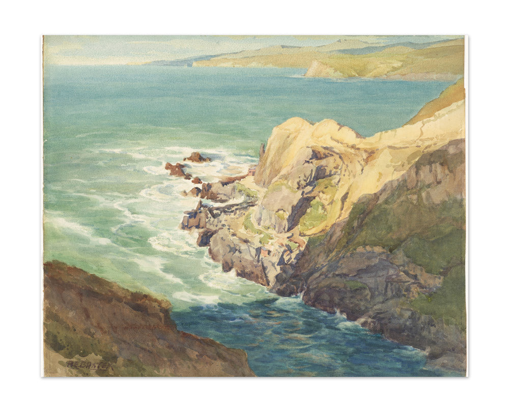 Evening shadows, Taylor's Mistake by Alfred Baxter - Extra Large / Full Bleed / No Frame