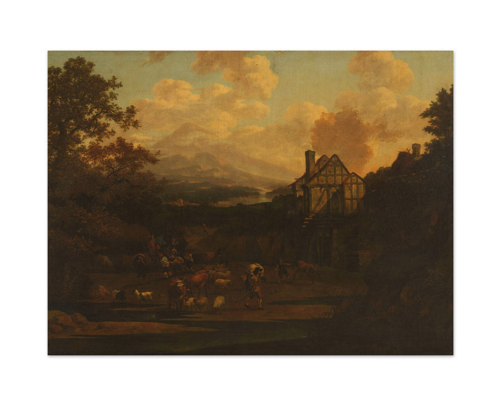 Plundering by Abraham Jansz Begeyn - Large / Full Bleed / No Frame