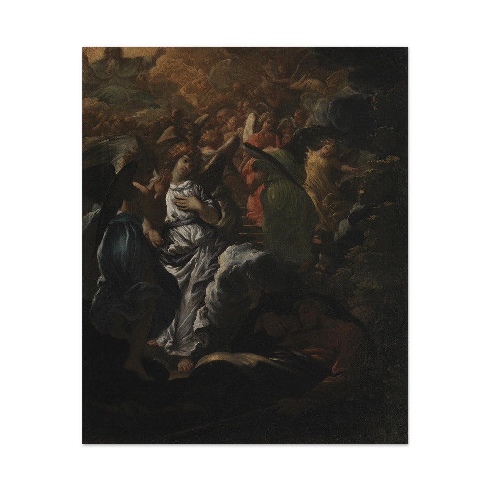The Dream of Jacob by Girolamo Troppa - Large / Full Bleed / No Frame