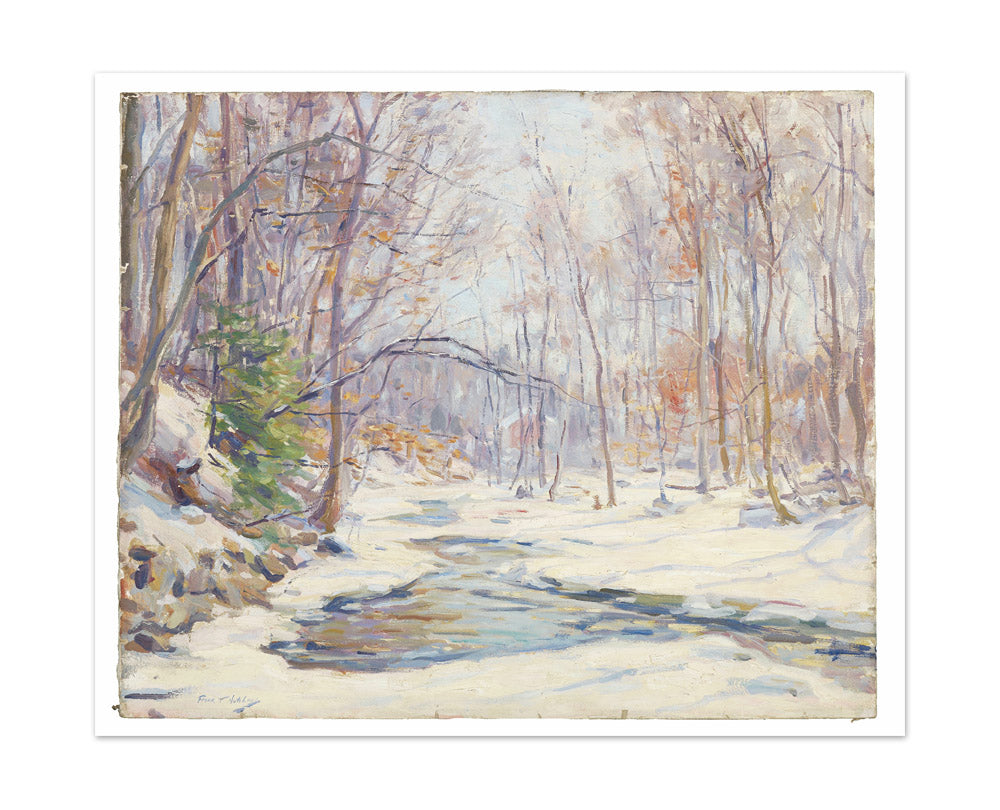 A Winter Morning by Frank T. Hutchens - Large / Full Bleed / No Frame