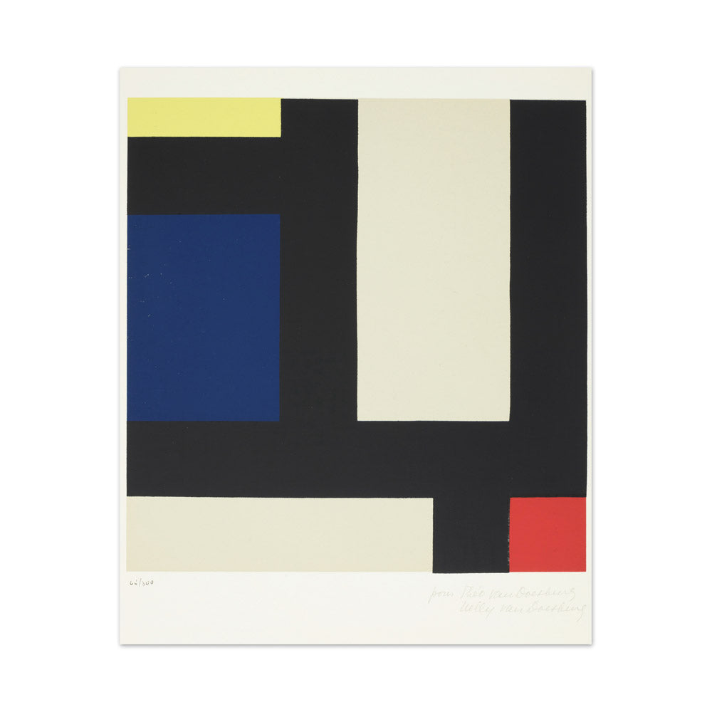 Composition by Theo Van Doesburg - Large / Full Bleed / No Frame