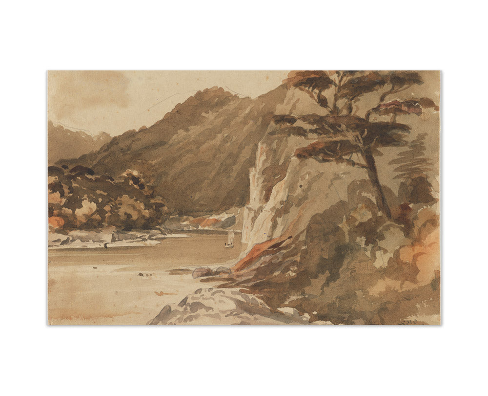 Hawks Crag, Buller River by William Marshall Cooper - Large / Full Bleed / No Frame
