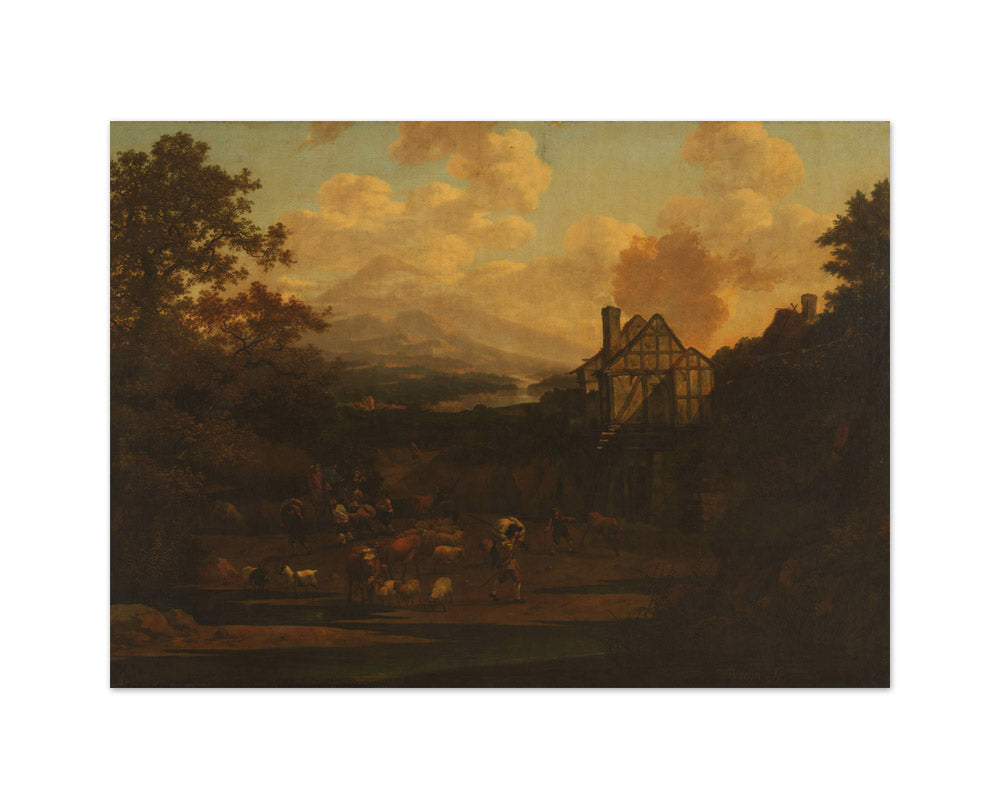 Plundering by Abraham Jansz Begeyn - Medium / Full Bleed / No Frame