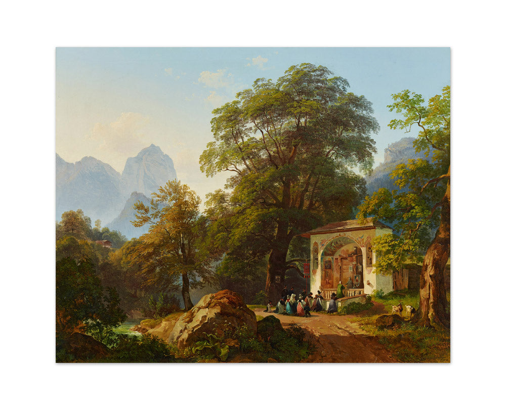 Forest Chapel by Joseph Martin Höger - Medium / Full Bleed / No Frame