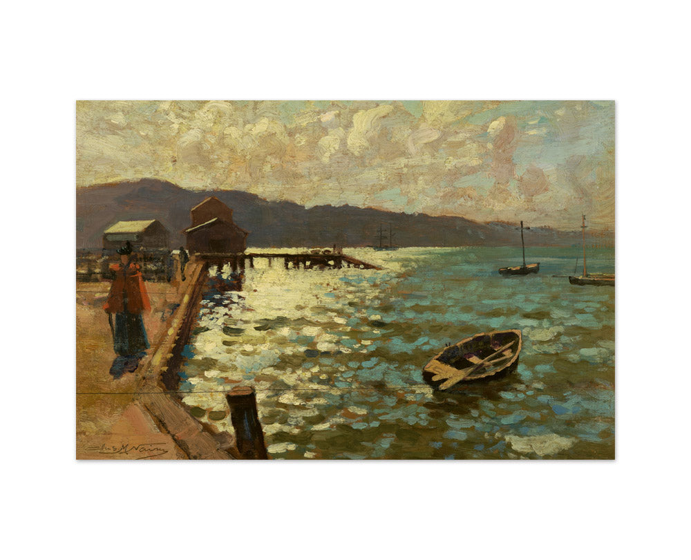 Wellington Harbour by James Nairn - Medium / Full Bleed / No Frame