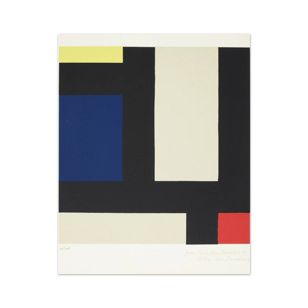 Composition by Theo Van Doesburg - Medium / Full Bleed / No Frame