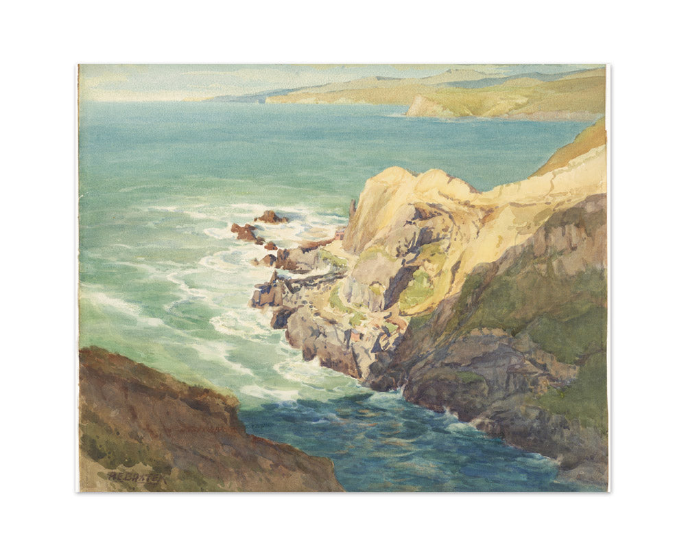 Evening shadows, Taylor's Mistake by Alfred Baxter - Medium / Full Bleed / No Frame
