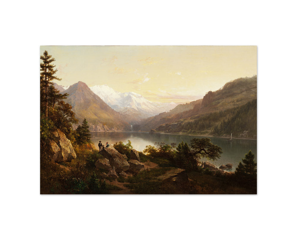 Emerald Bay, Lake Tahoe by Thomas Hill - Small / Full Bleed / No Frame