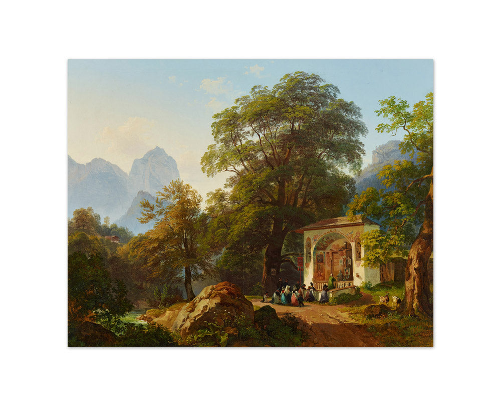 Forest Chapel by Joseph Martin Höger - Small / Full Bleed / No Frame
