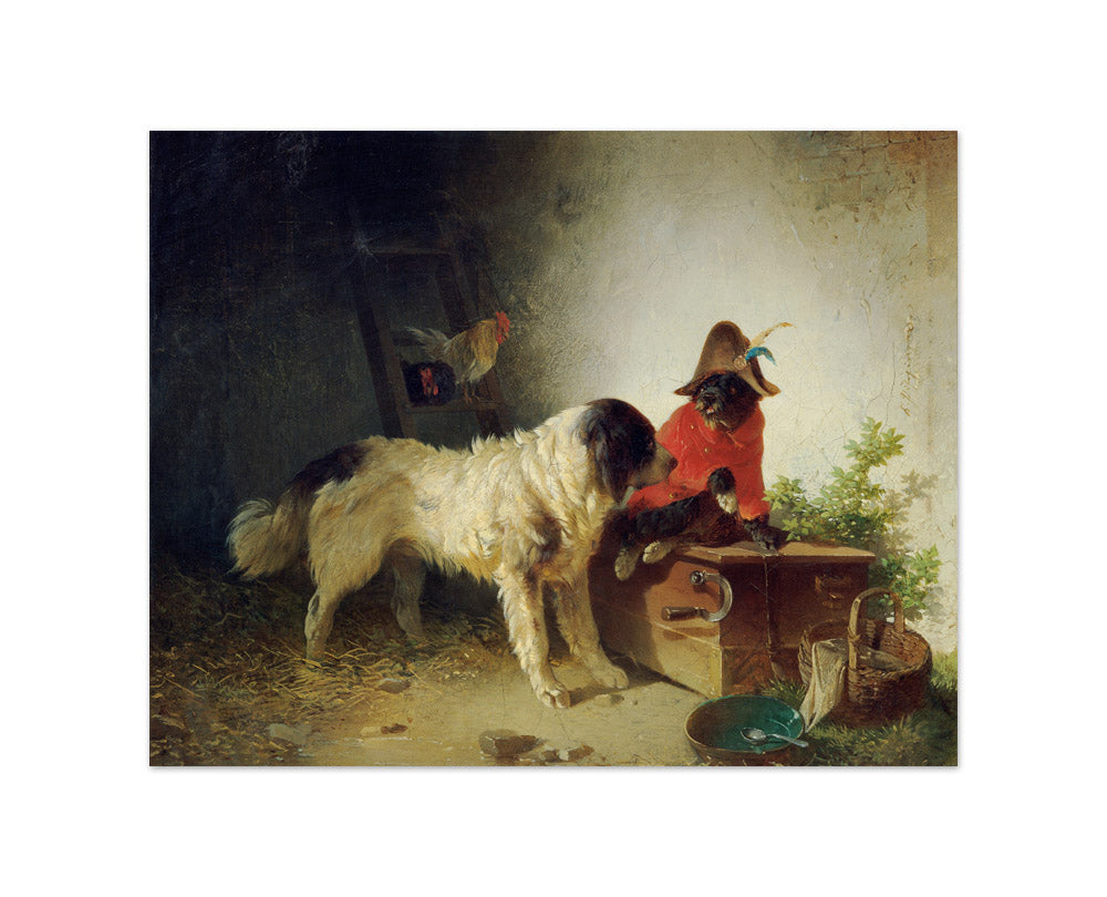 Good Friends by Karl Pischinger - Small / Full Bleed / No Frame