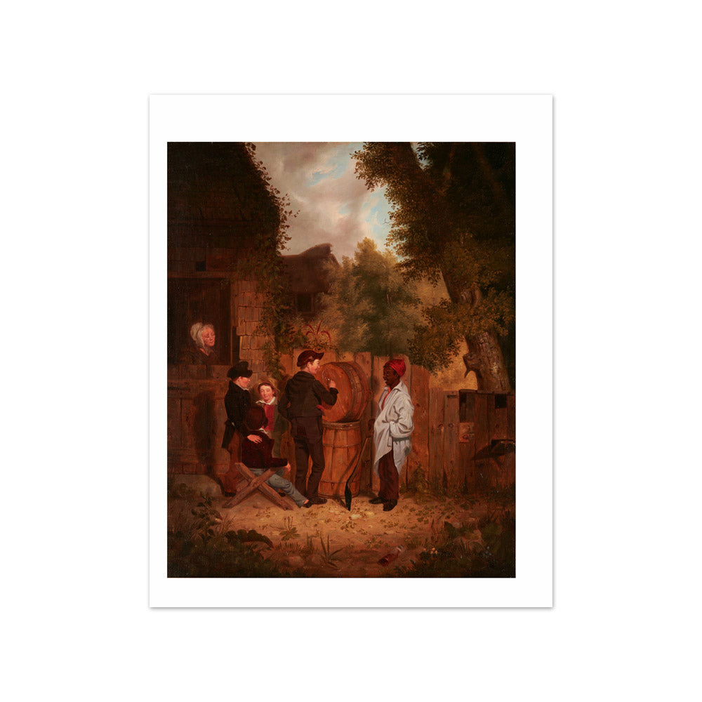 The Young Artist by Thomas M. Burnham - Small / Full Bleed / No Frame