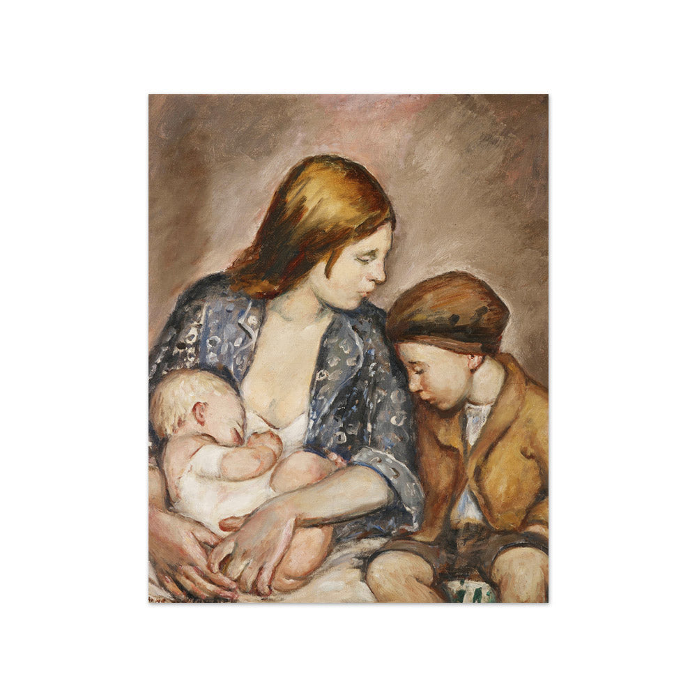 Young Mother by Anne Goldthwaite - Small / Full Bleed / No Frame