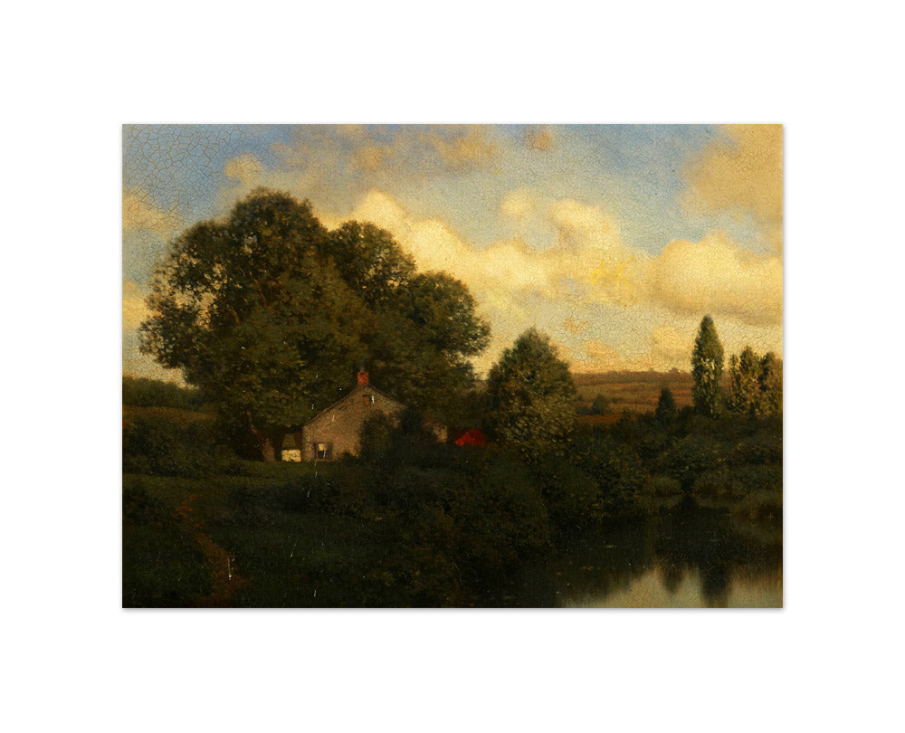 Afternoon in Monmouth County, N.J. by Henry P. Smith - Small / Full Bleed / No Frame