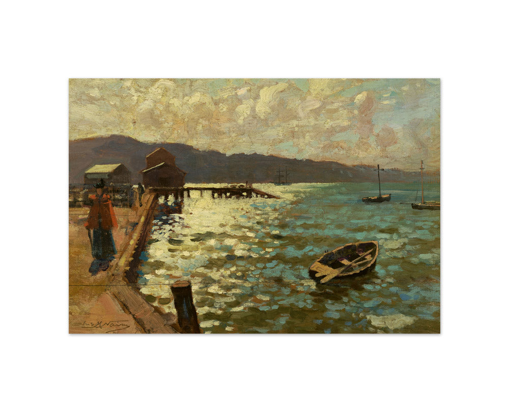 Wellington Harbour by James Nairn - Small / Full Bleed / No Frame