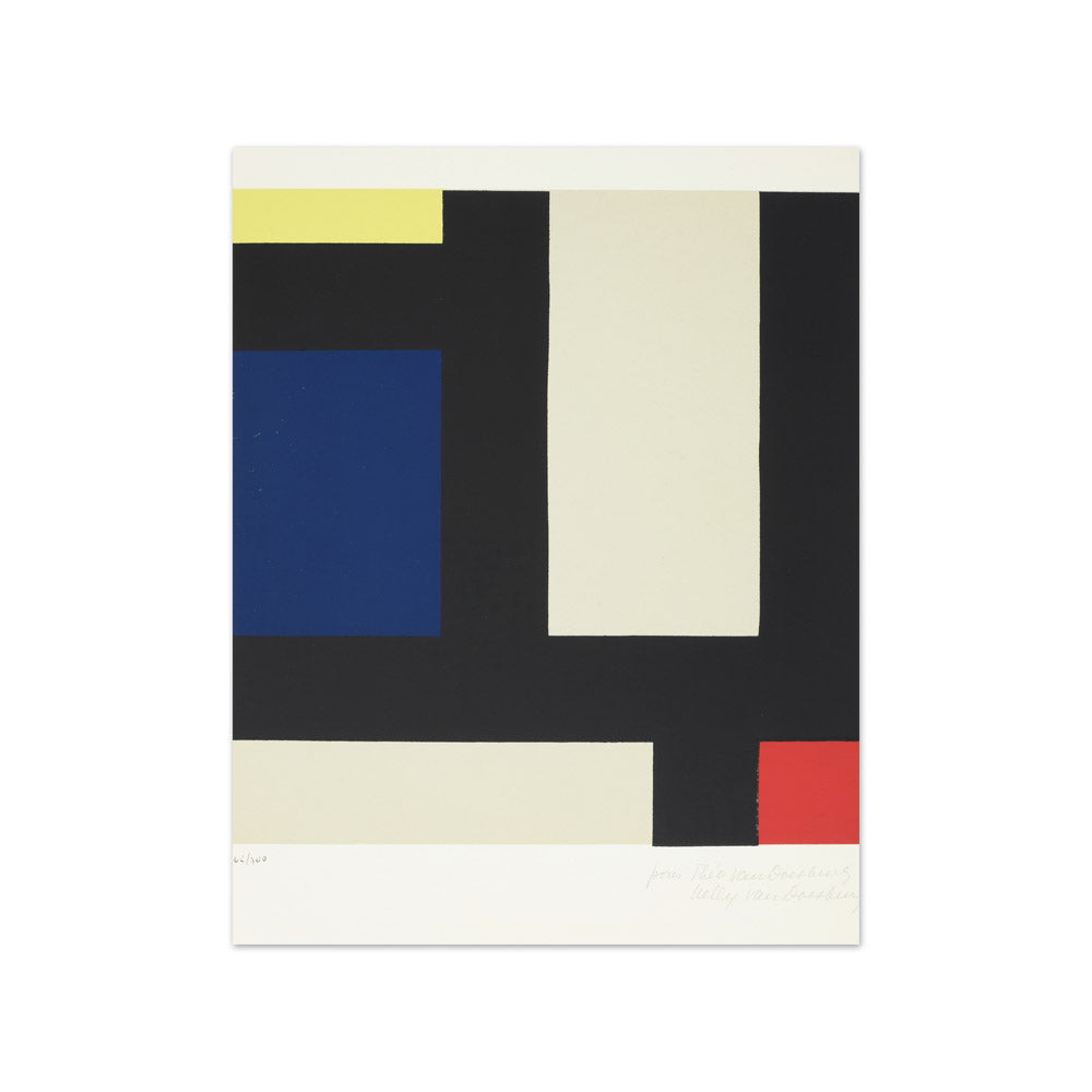 Composition by Theo Van Doesburg - Small / Full Bleed / No Frame