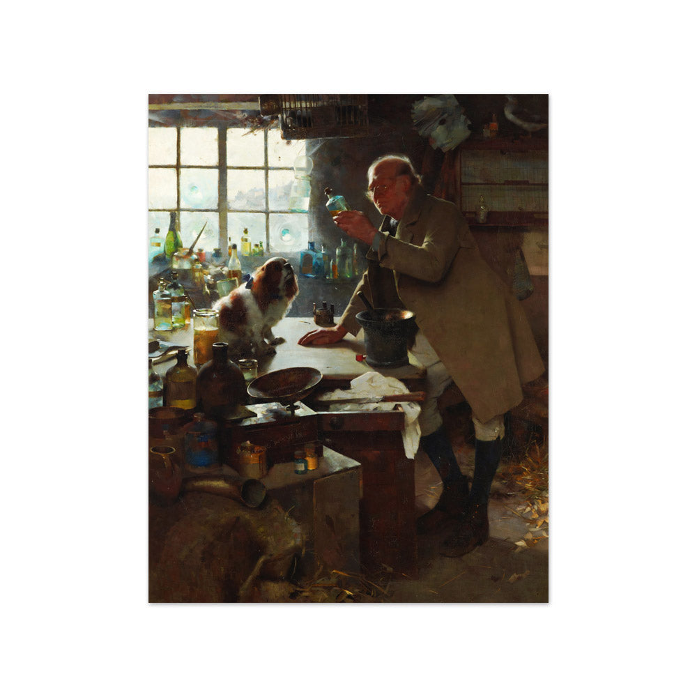 The result of high living by Frederick Hall - Small / Full Bleed / No Frame