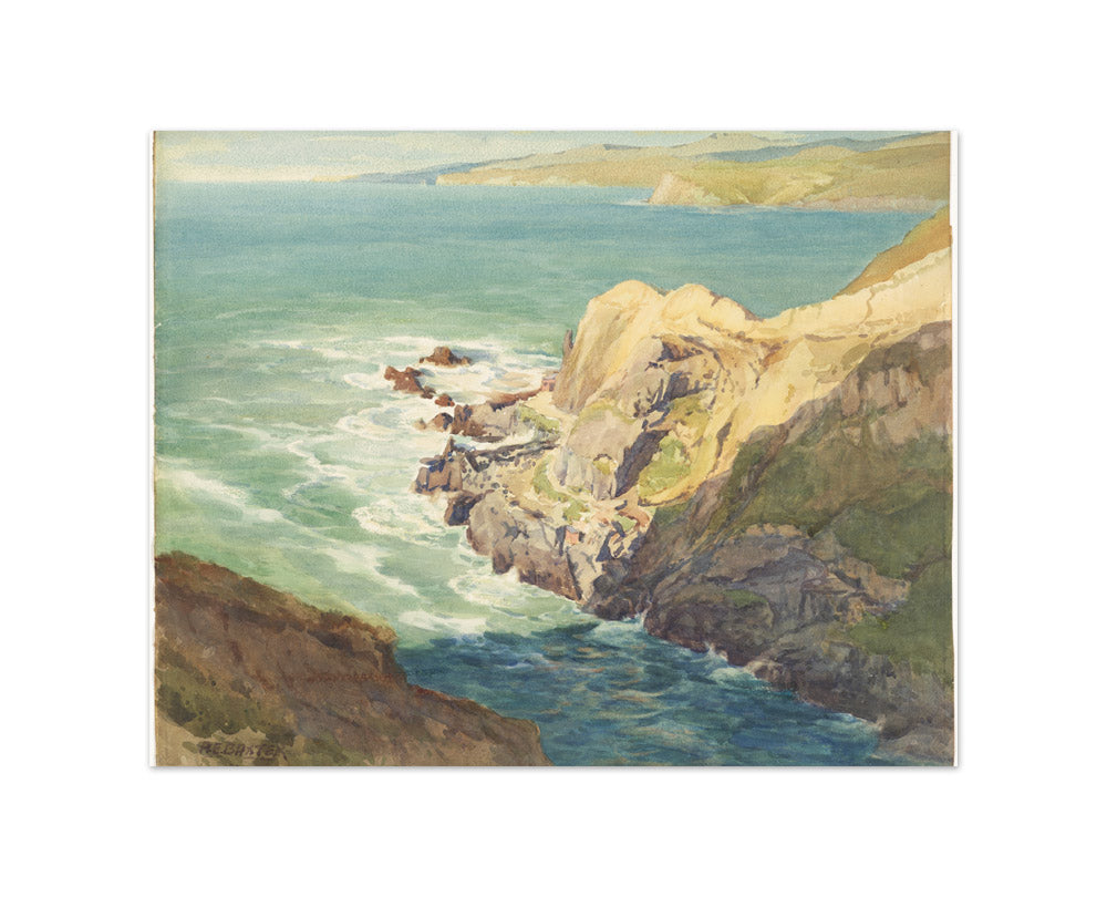 Evening shadows, Taylor's Mistake by Alfred Baxter - Small / Full Bleed / No Frame
