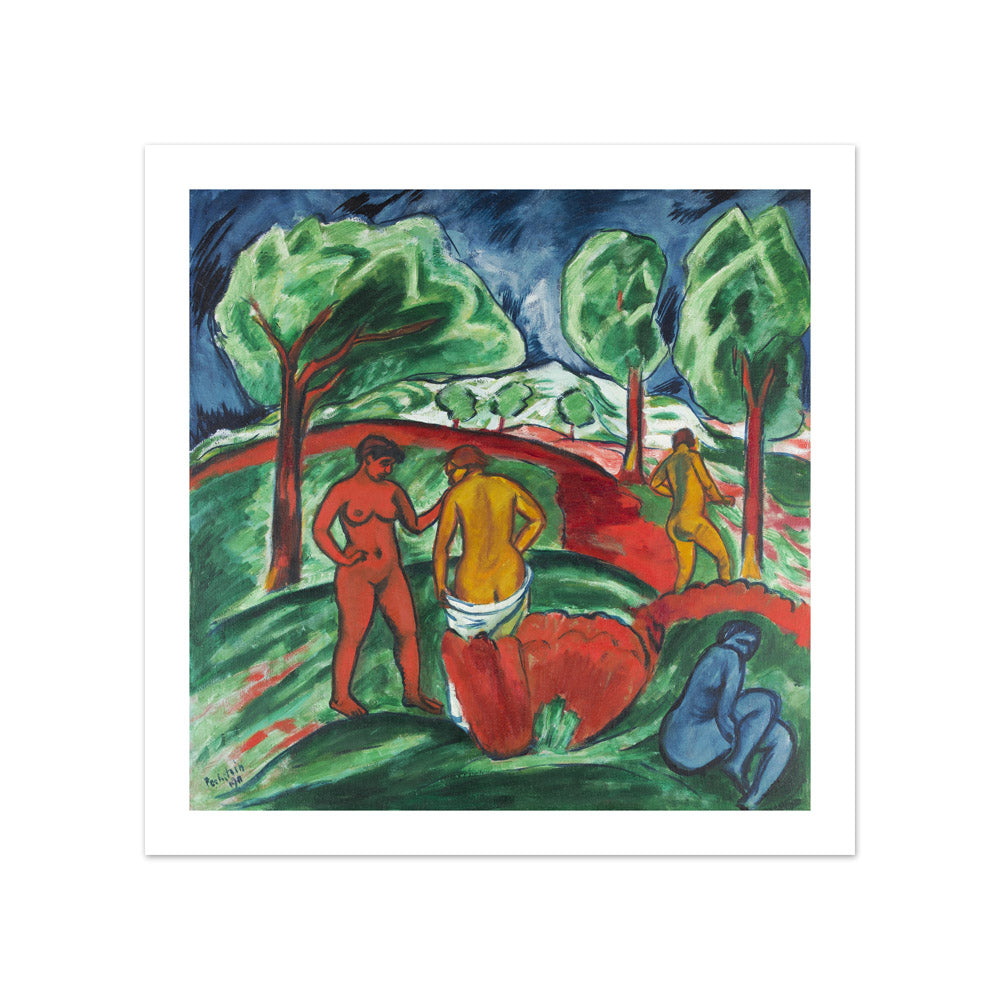 Steely Day by Max Pechstein - Compact / With Margin / No Frame