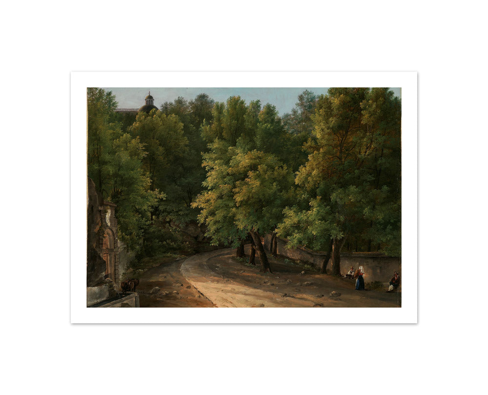 From the Park at Palazzo Chigi, Ariccia by Evelina Stading - Compact / With Margin / No Frame