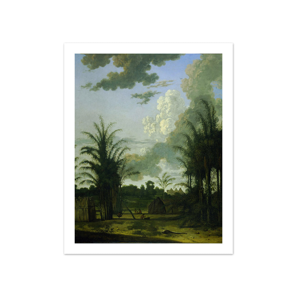 Plantation in Surinam by Dirk Valkenburg - Compact / With Margin / No Frame