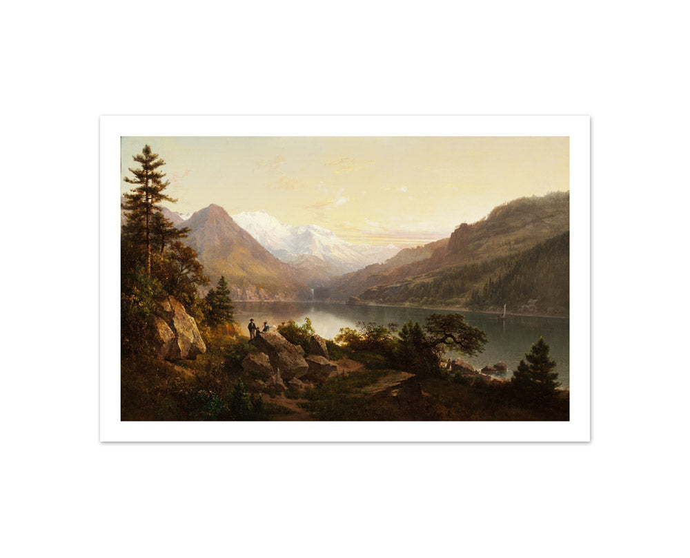 Emerald Bay, Lake Tahoe by Thomas Hill - Compact / With Margin / No Frame