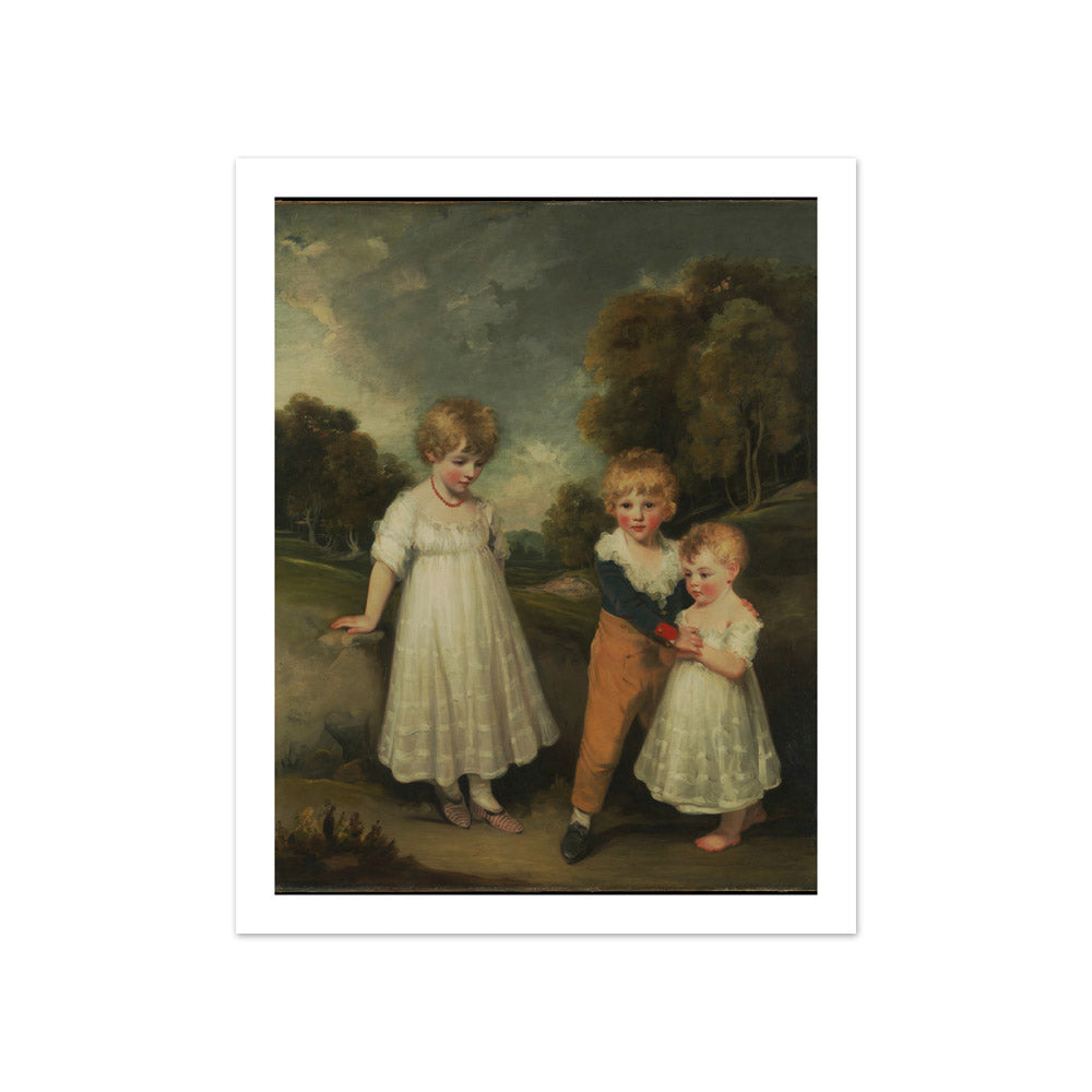 The Sackville Children by John Hoppner - Compact / With Margin / No Frame