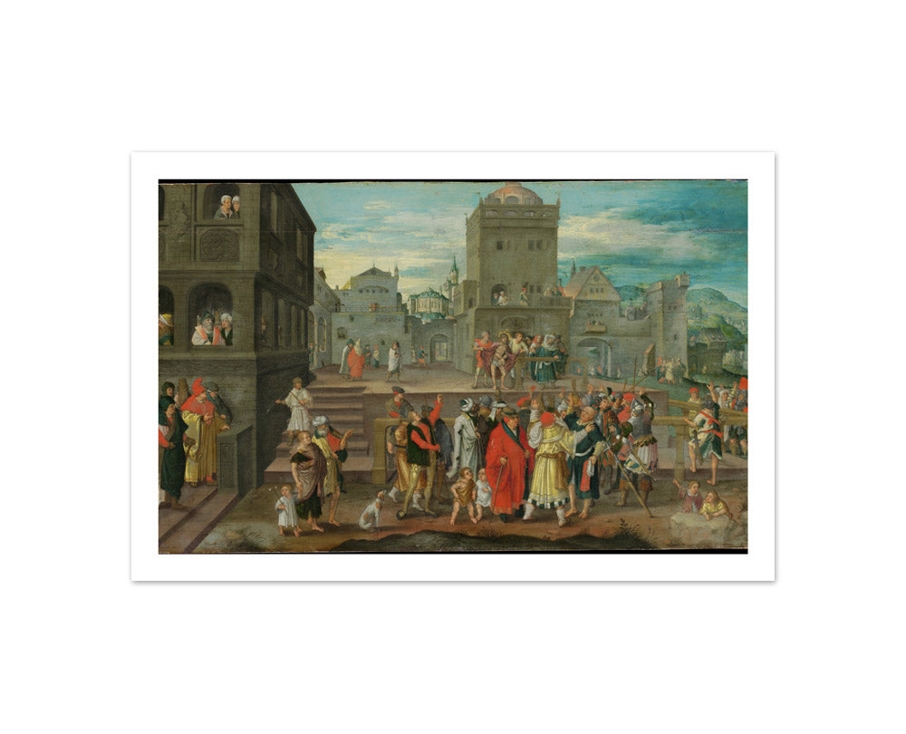 Christ Presented to the People by Lucas van Leyden - Compact / With Margin / No Frame