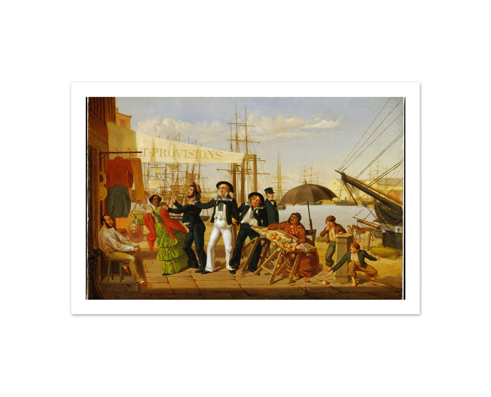 After a Long Cruise by John Carlin - Compact / With Margin / No Frame