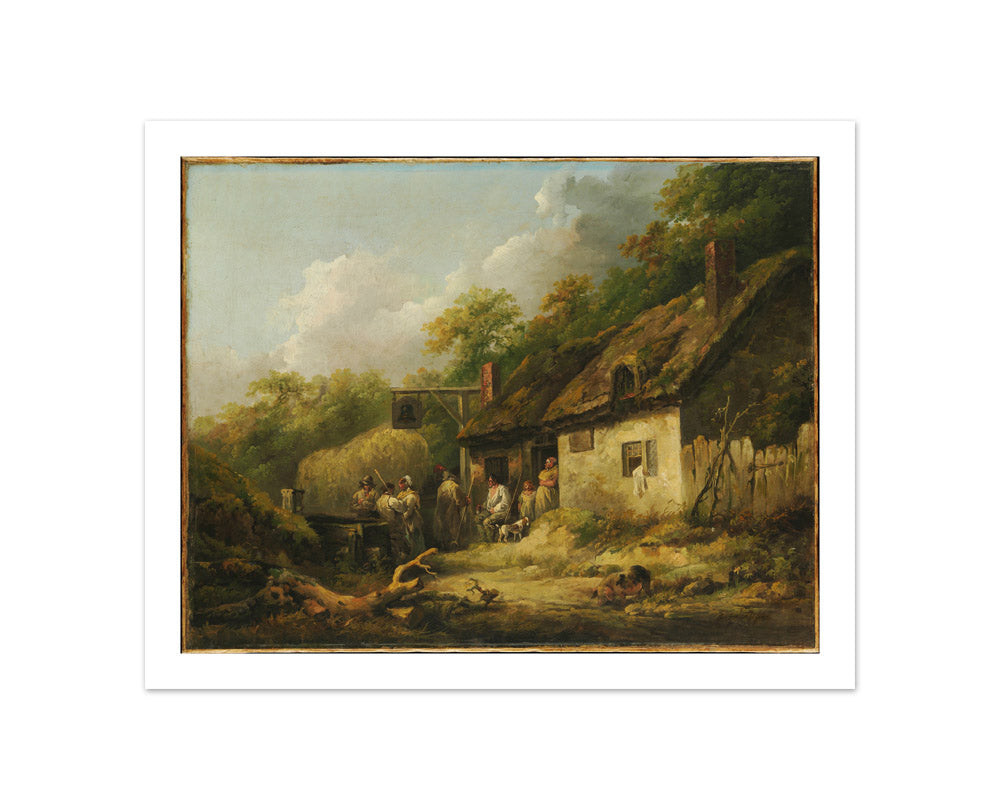 The Bell Inn by George Morland - Compact / With Margin / No Frame