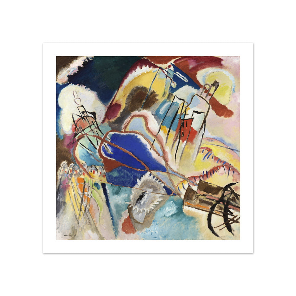 Improvisation No. 30 (Cannons) by Vasily Kandinsky - Compact / With Margin / No Frame