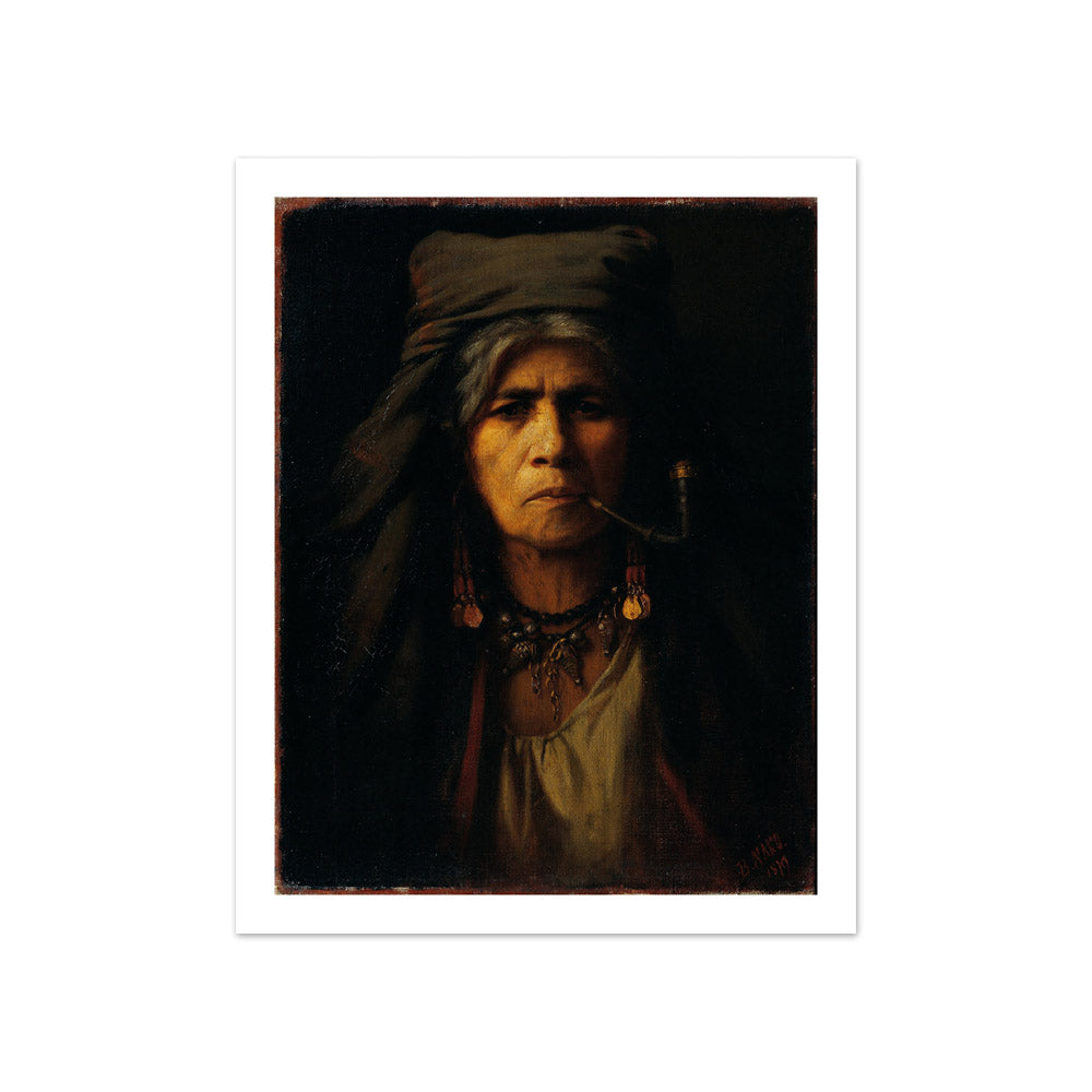 Gypsy woman by Berta Gräfin Nákó - Compact / With Margin / No Frame