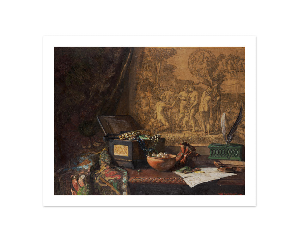 Still life with Judgment of Paris by Hugo Charlemont - Compact / With Margin / No Frame