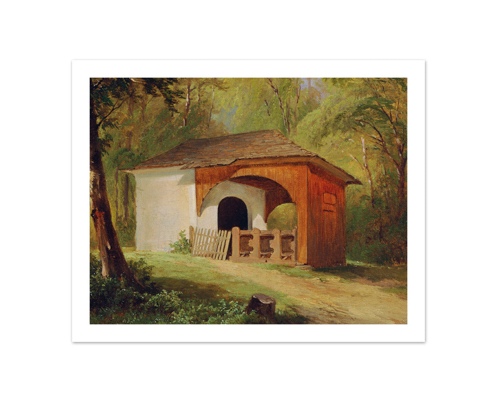 Forest Chapel by Friedrich Hasslwander - Compact / With Margin / No Frame