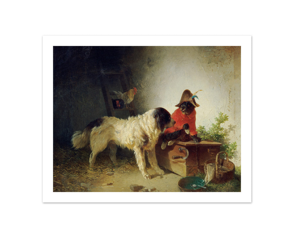 Good Friends by Karl Pischinger - Compact / With Margin / No Frame