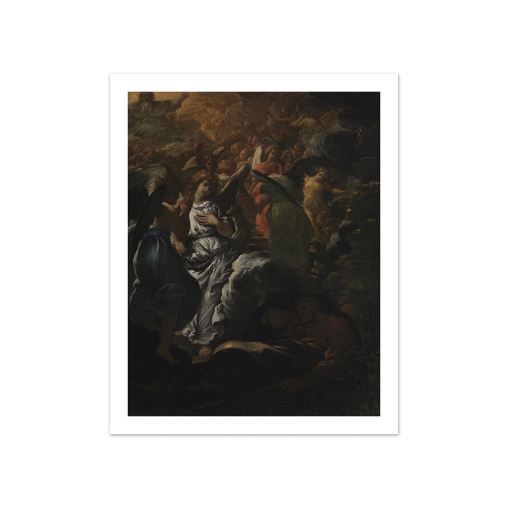 The Dream of Jacob by Girolamo Troppa - Compact / With Margin / No Frame