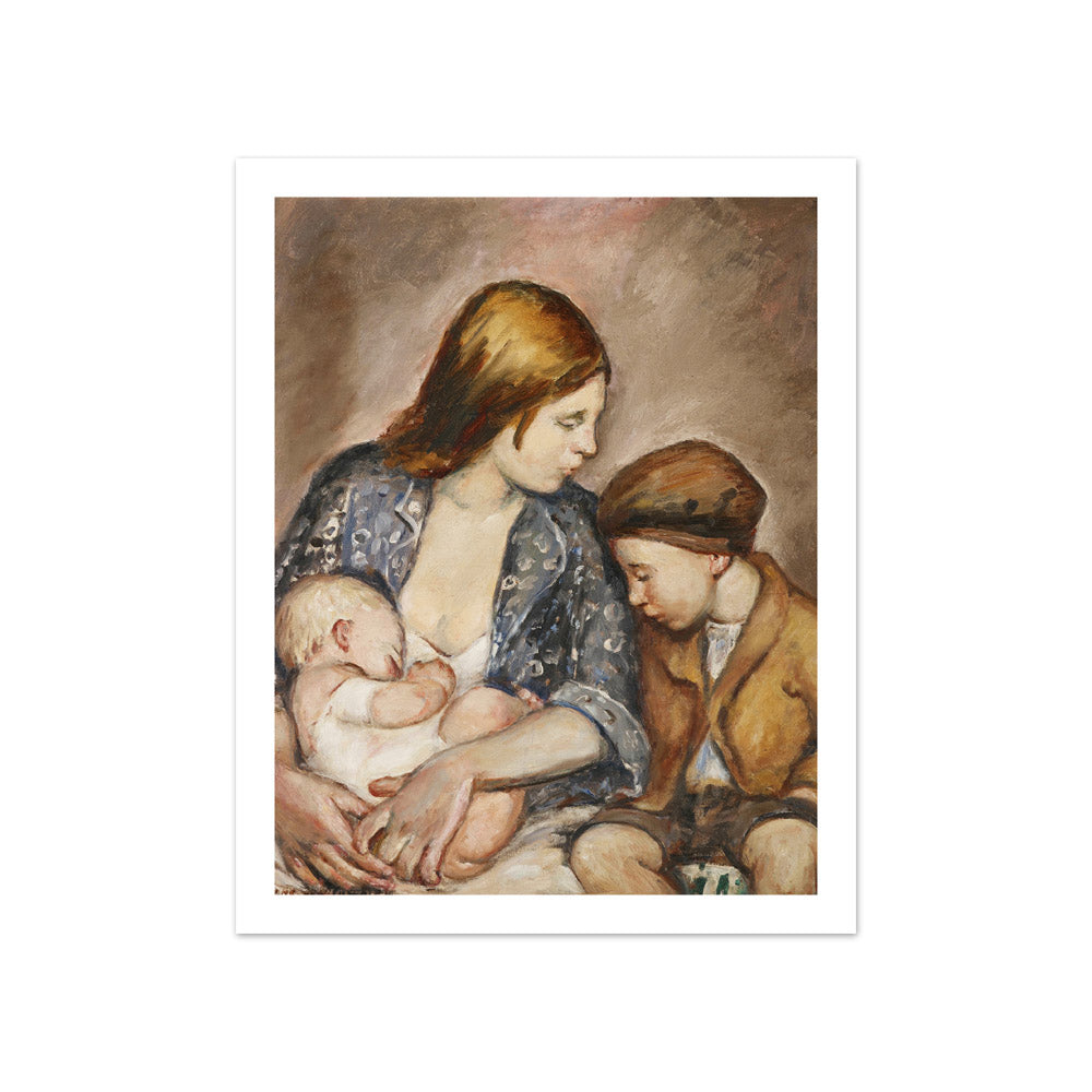 Young Mother by Anne Goldthwaite - Compact / With Margin / No Frame