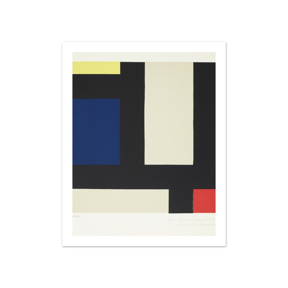 Composition by Theo Van Doesburg - Compact / With Margin / No Frame