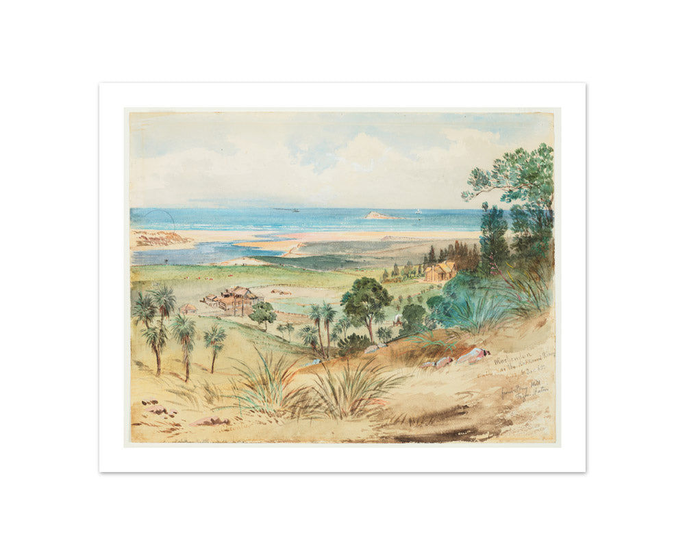 Winchendon on the Kaikorai River by Nicholas Chevalier - Compact / With Margin / No Frame