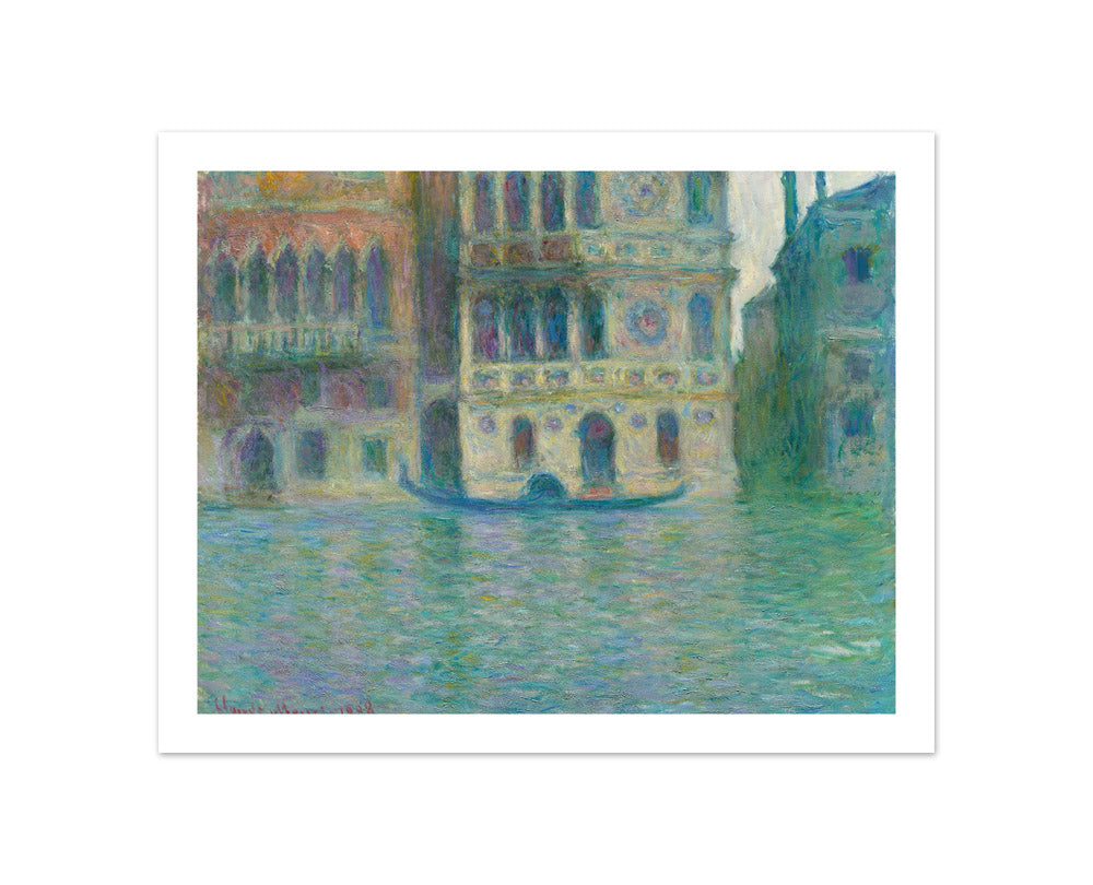 Claude Monet - Venice, Palazzo Dario - Compact / With Margin / No Frame