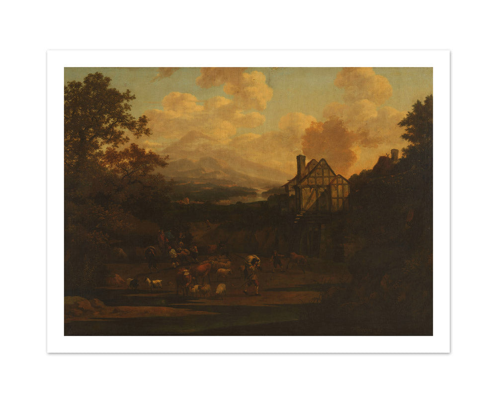 Plundering by Abraham Jansz Begeyn - Large / With Margin / No Frame