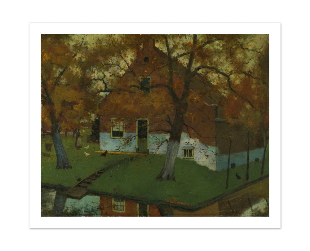 Farm in the Province of North Holland by Eduard Karsen - Large / With Margin / No Frame