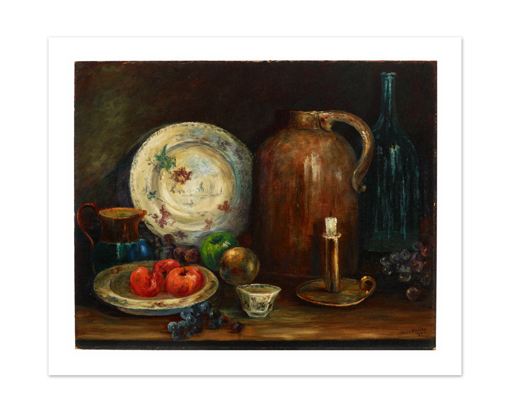 Still Life by Alice R. Hadley - Large / With Margin / No Frame