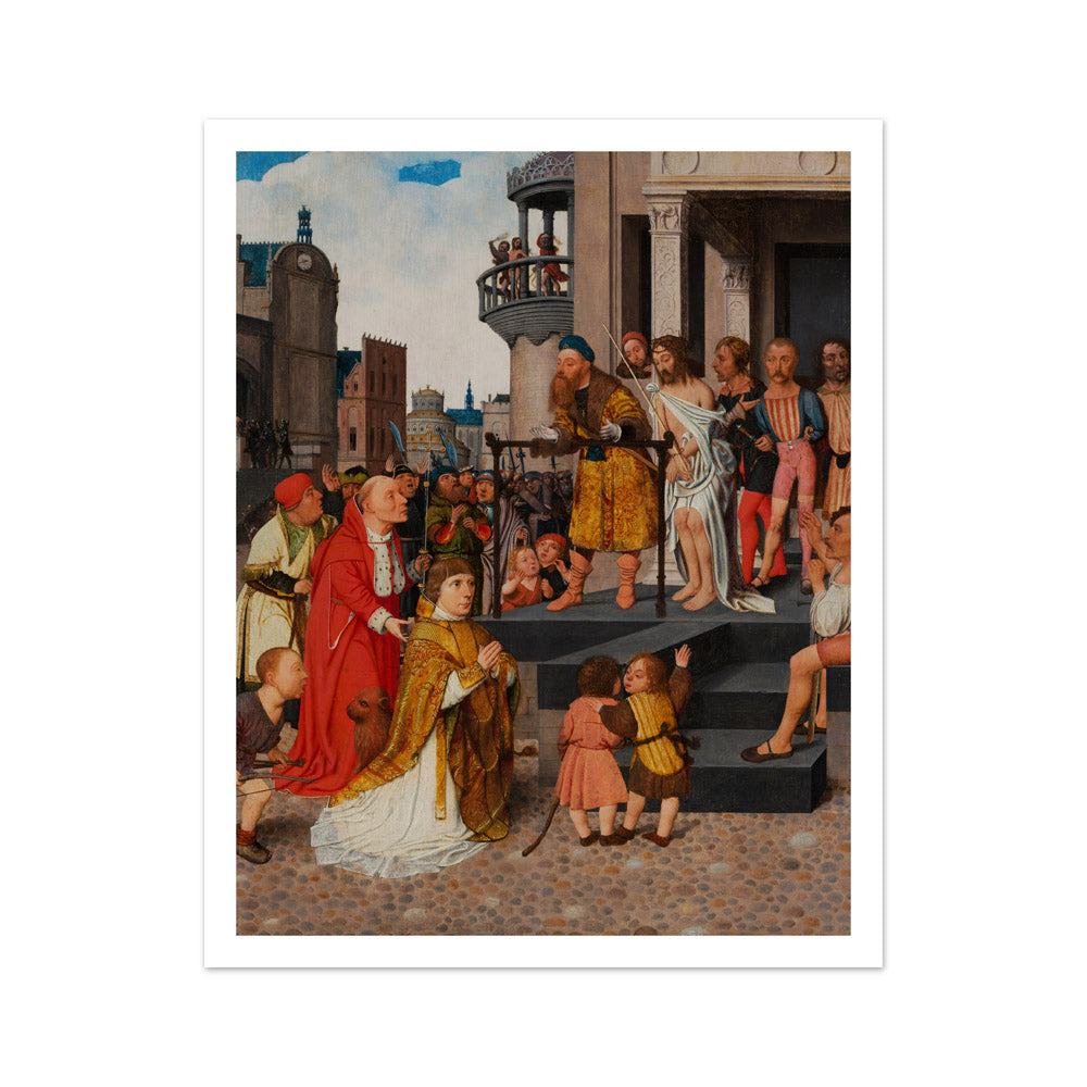 Christ Shown to the People by Jan Mostaert - Medium / With Margin / No Frame