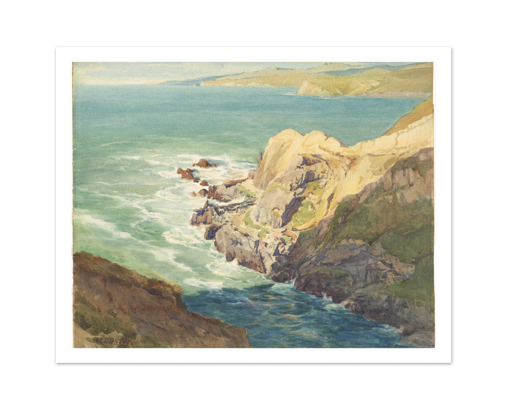 Evening shadows, Taylor's Mistake by Alfred Baxter - Medium / With Margin / No Frame