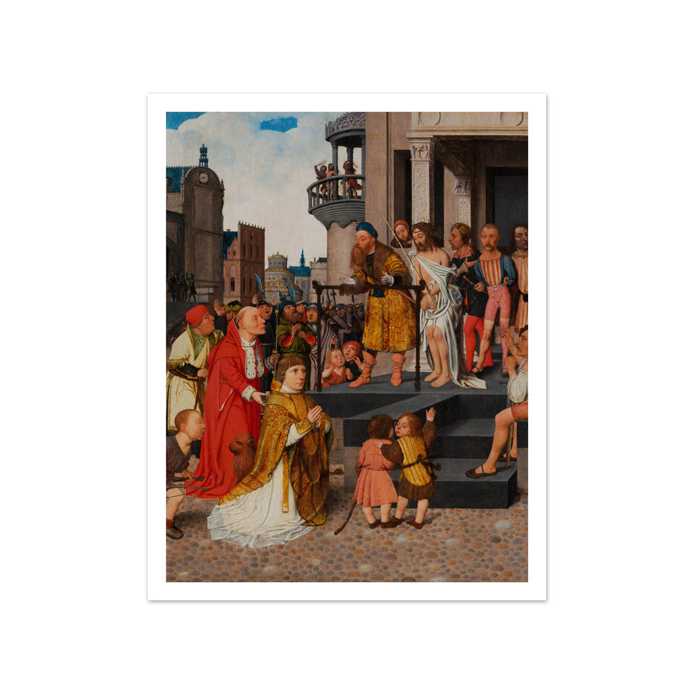 Christ Shown to the People by Jan Mostaert - Small / With Margin / No Frame